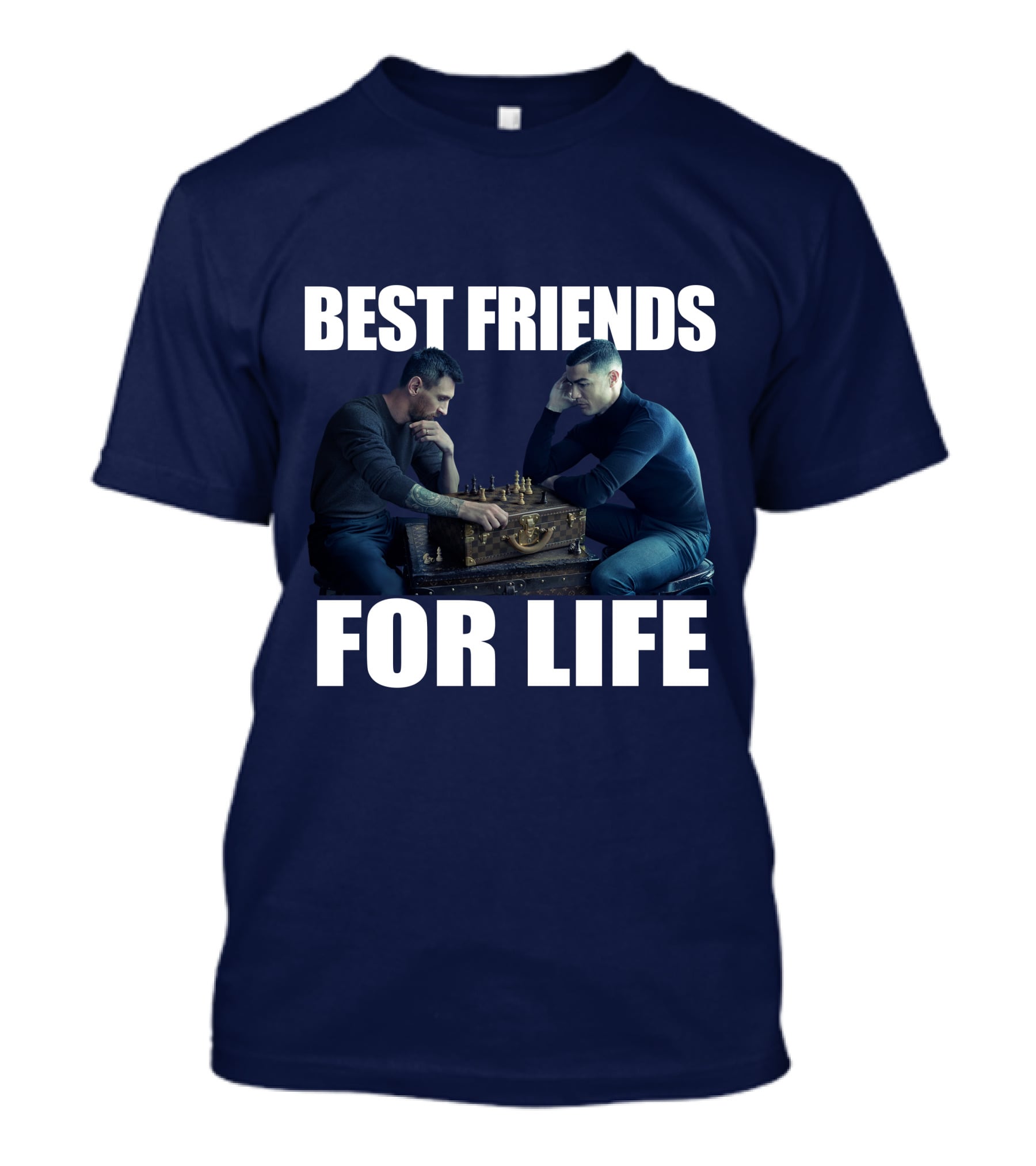 Best Friends For Life Chess Duel T-Shirt
