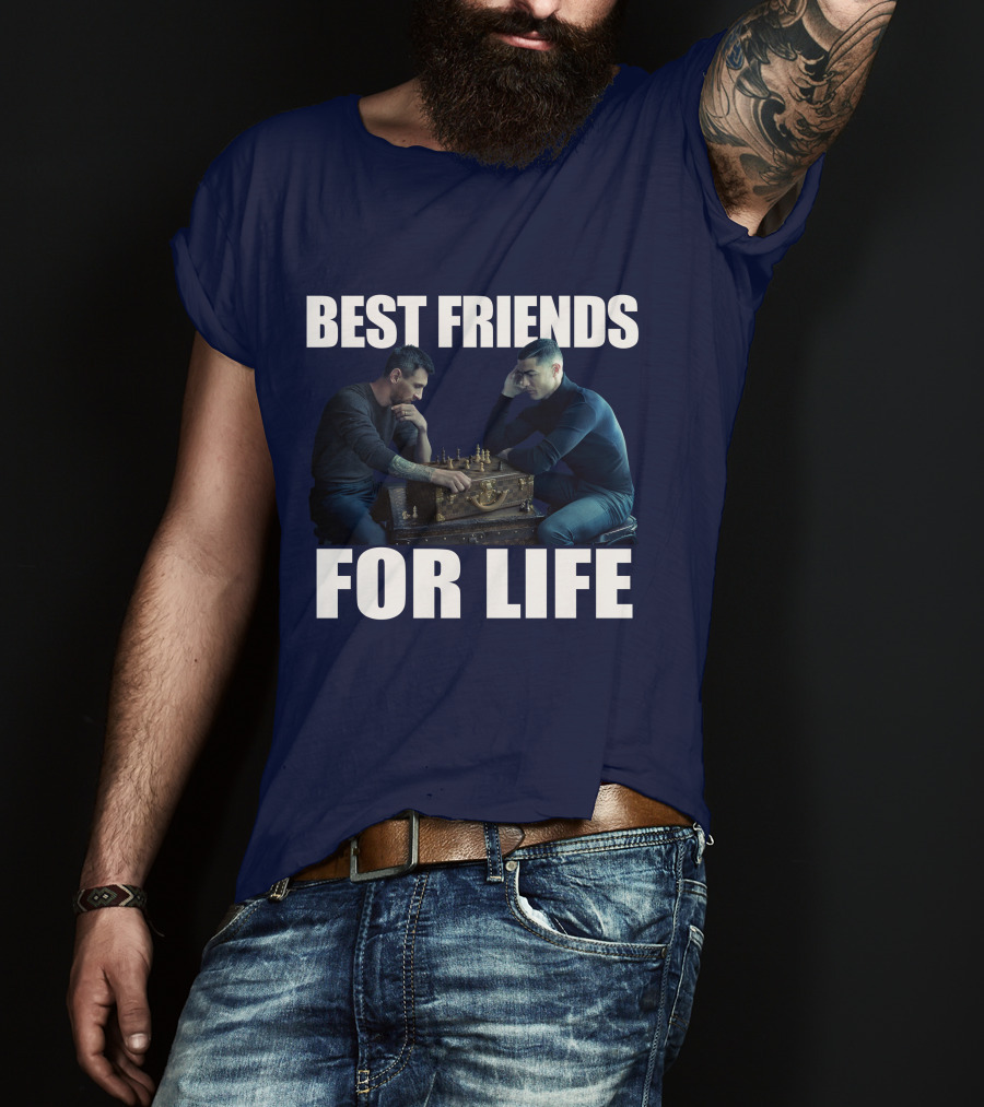 Best Friends For Life Chess Duel T-Shirt