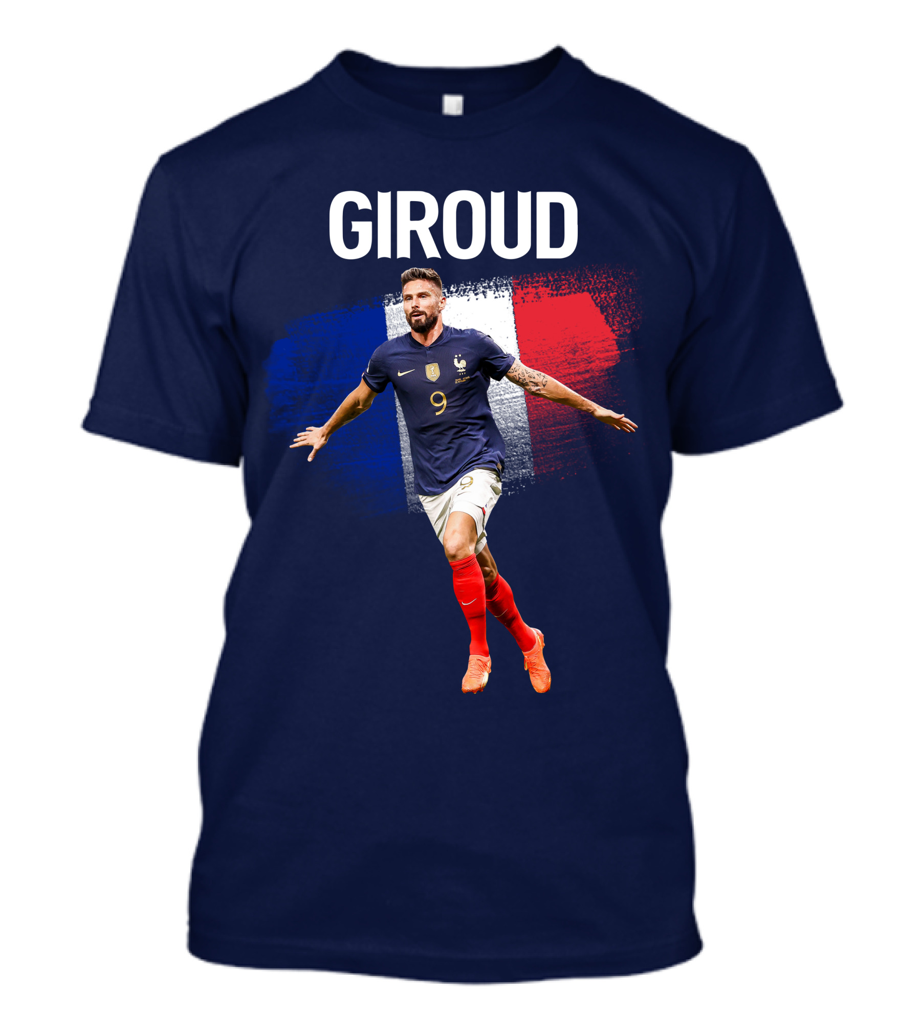 Giroud 9 France Football T-Shirt
