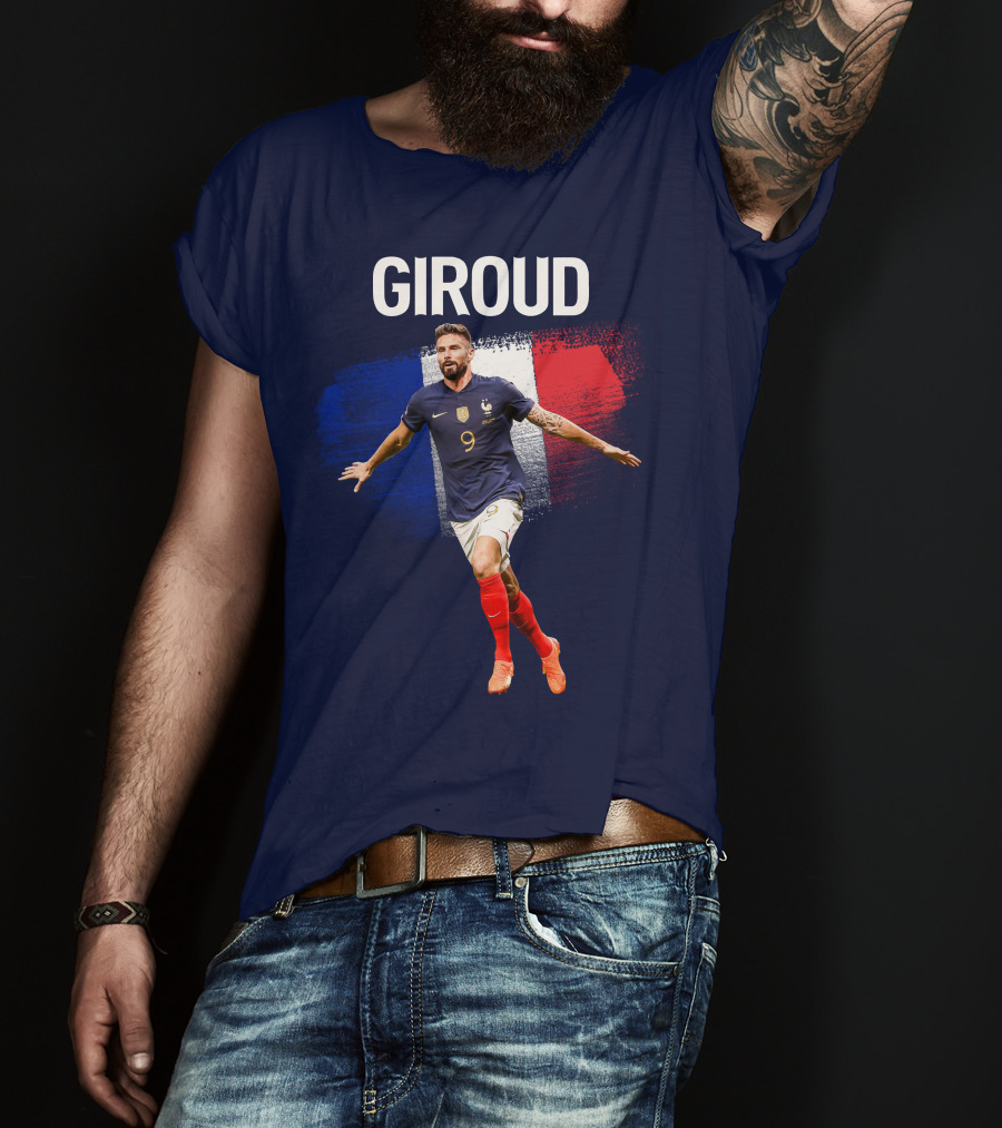 Giroud 9 France Football T-Shirt