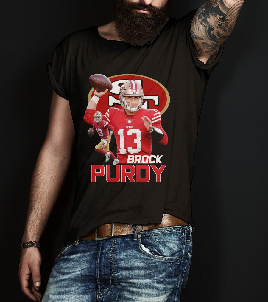 Brock Purdy San Francisco 49ers 13 Football Quarterback NFL T-Shirt