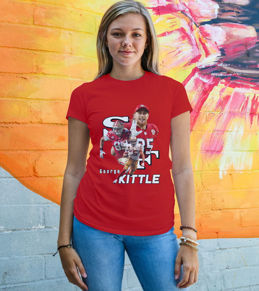 George Kittle 85 SF 49ers Football Star T-Shirt
