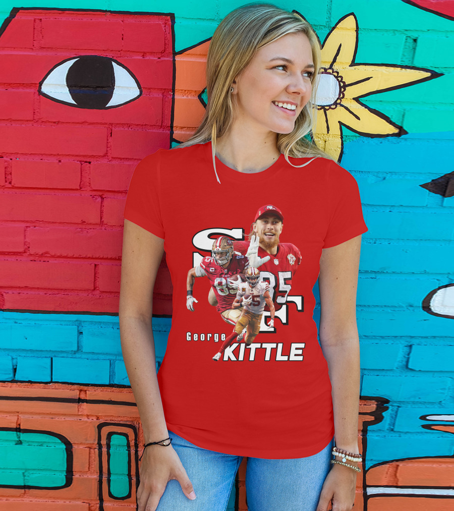 George Kittle 85 SF 49ers Football Star T-Shirt