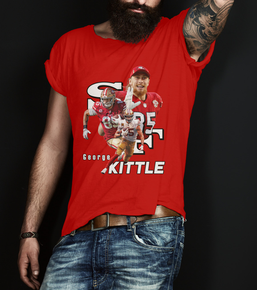 George Kittle 85 SF 49ers Football Star T-Shirt