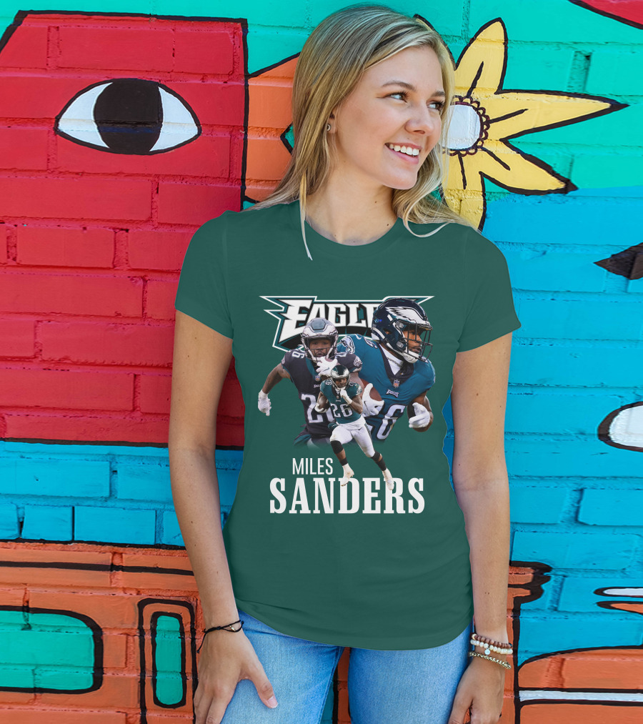 Eagles MS26 Running Back Action Play T-Shirt