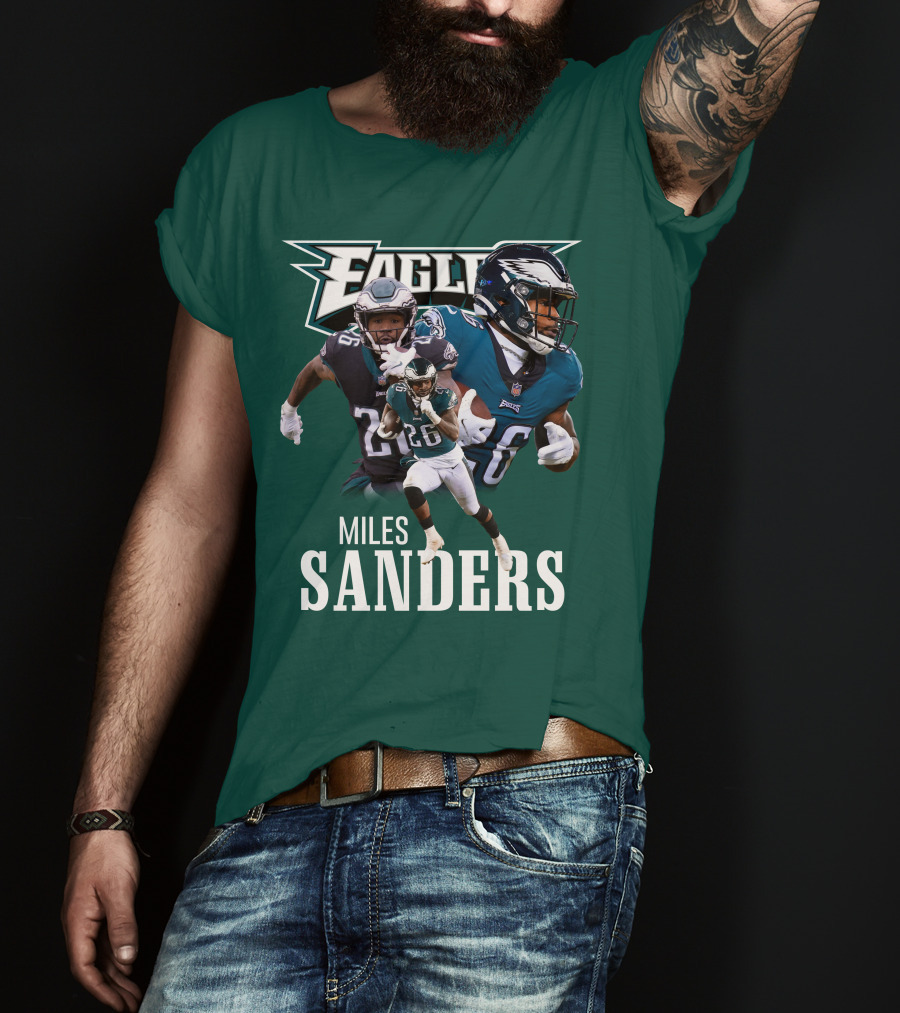 Eagles MS26 Running Back Action Play T-Shirt