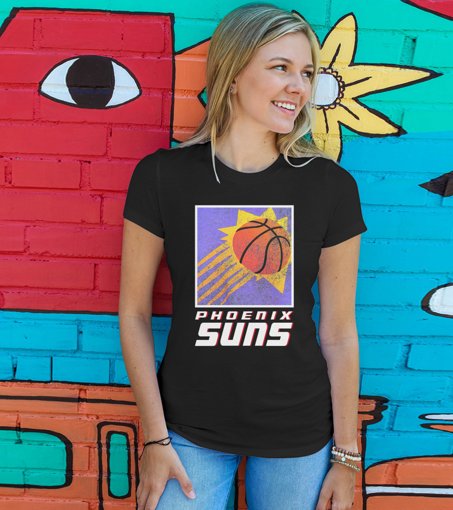 Phoenix Suns Basketball Vintage Style Retro T-Shirt