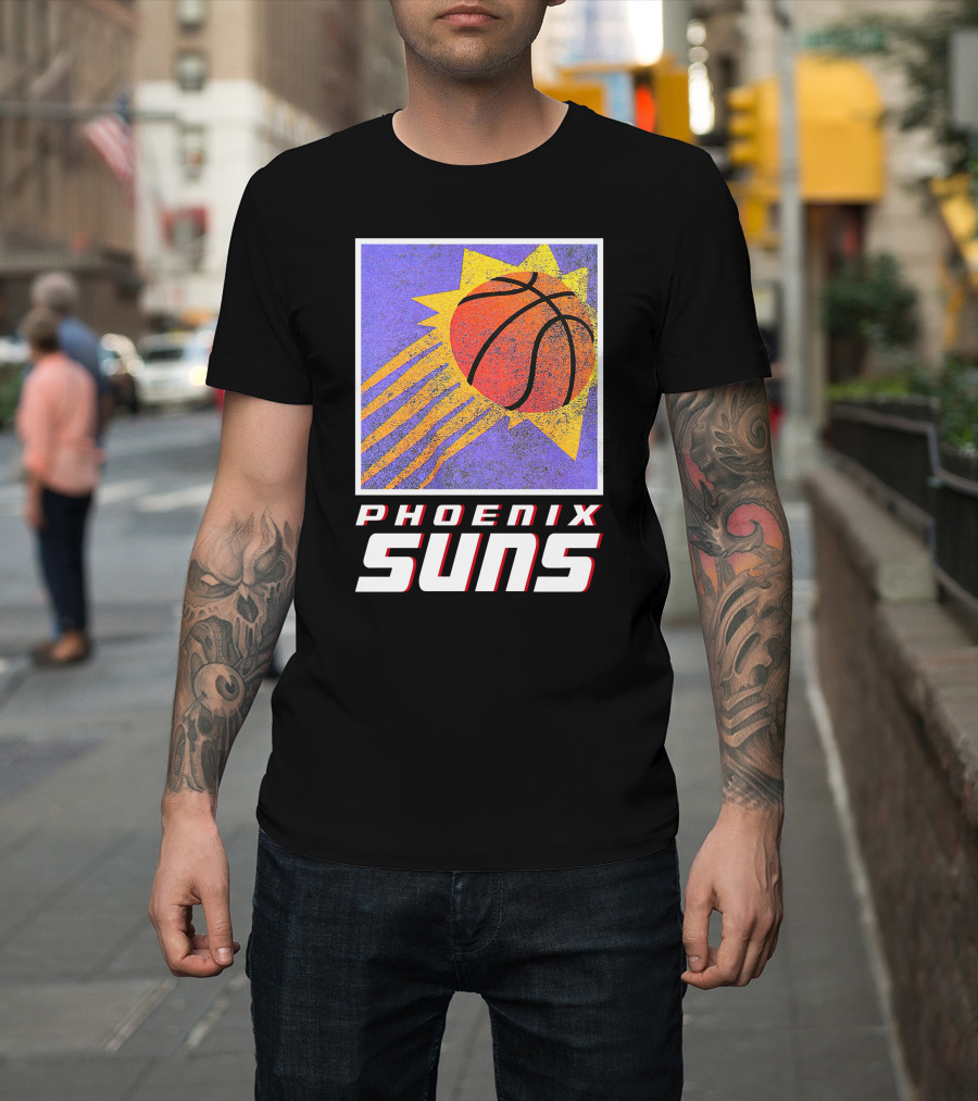 Phoenix Suns Basketball Vintage Style Retro T-Shirt