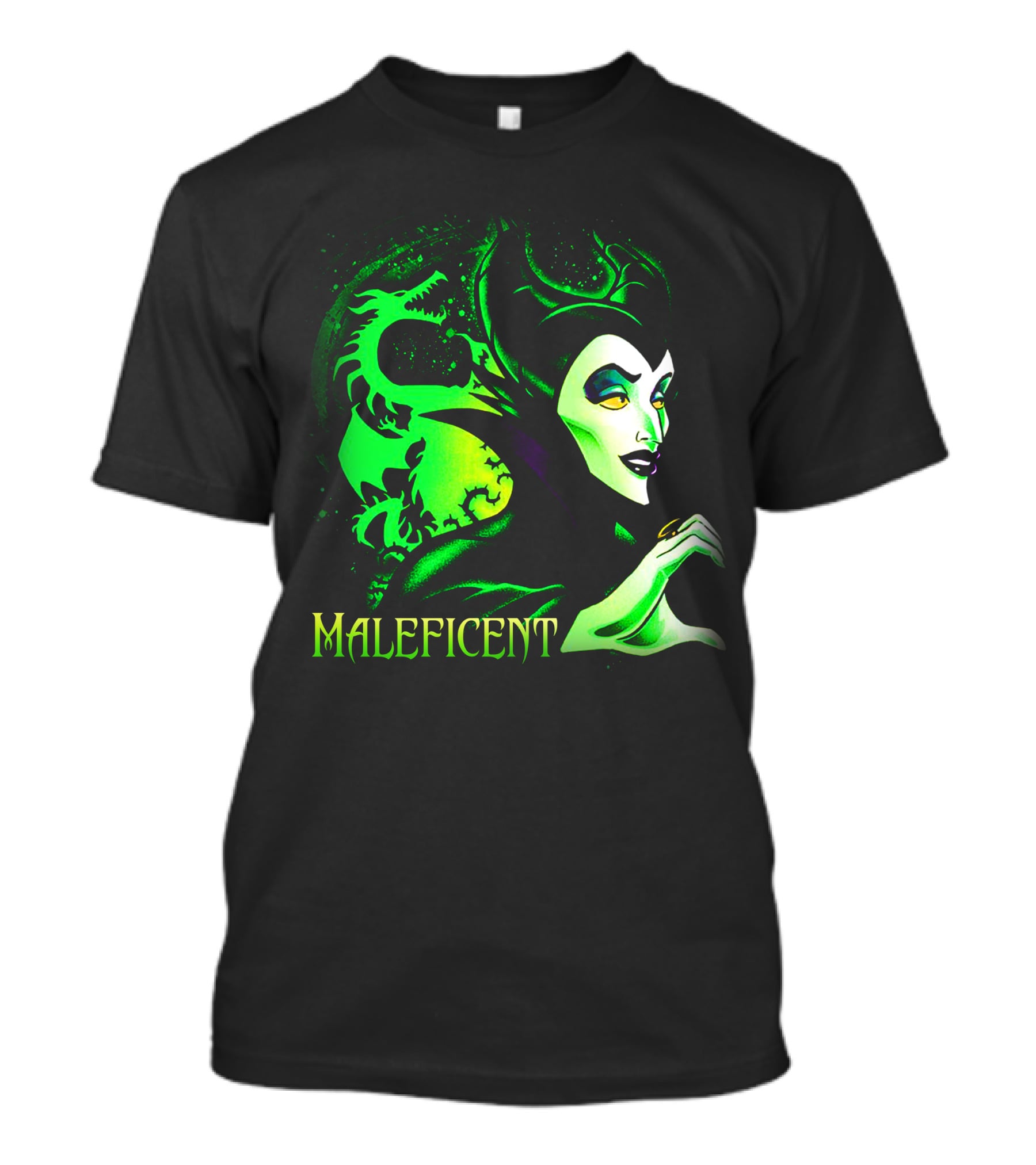 Maleficent 4 Green Dragon Iconic Character T-Shirt