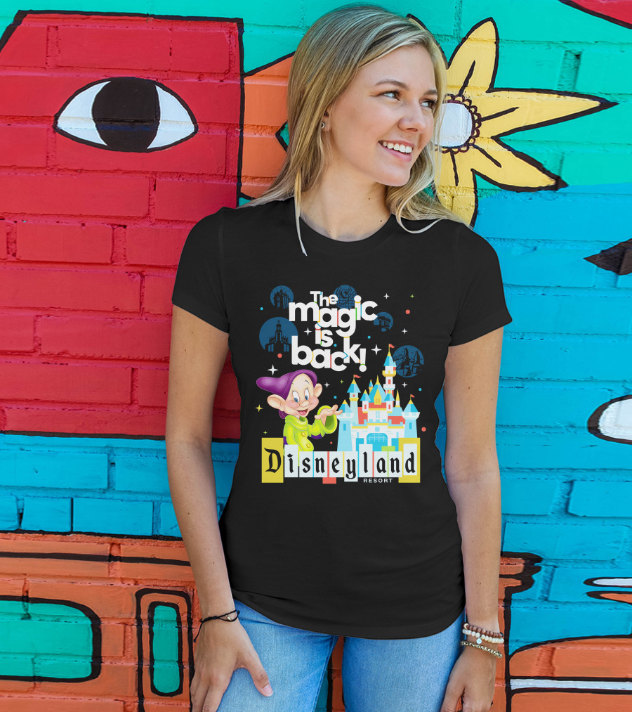 The Magic Is Back Dopey Disneyland Resort T-Shirt