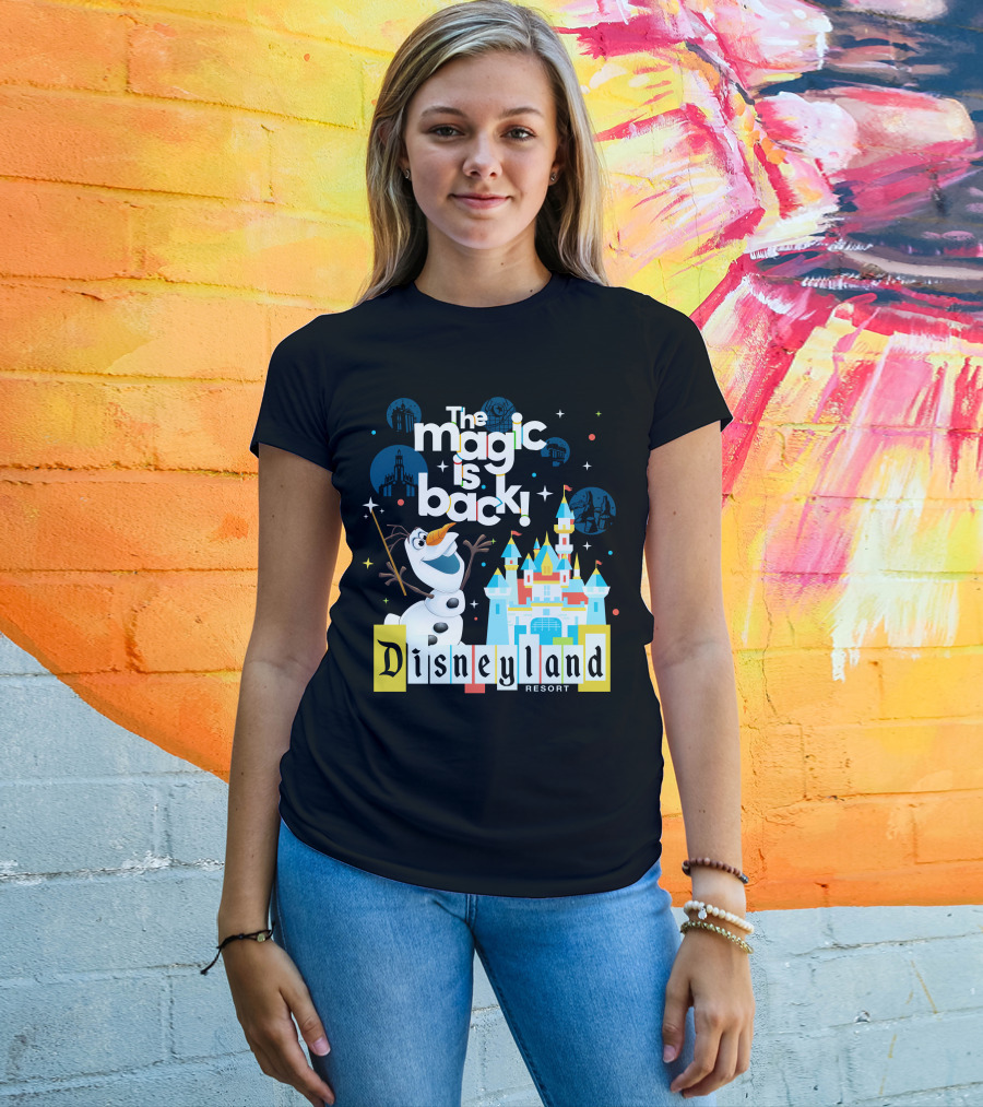 The Magic Is Back Olaf Disneyland Resort T-Shirt