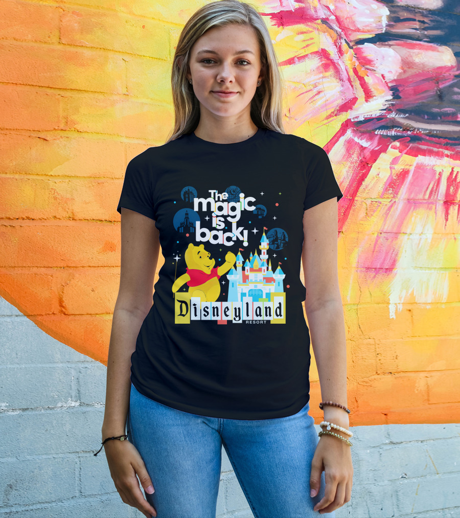 The Magic Is Back Pooh Disneyland Resort T-Shirt