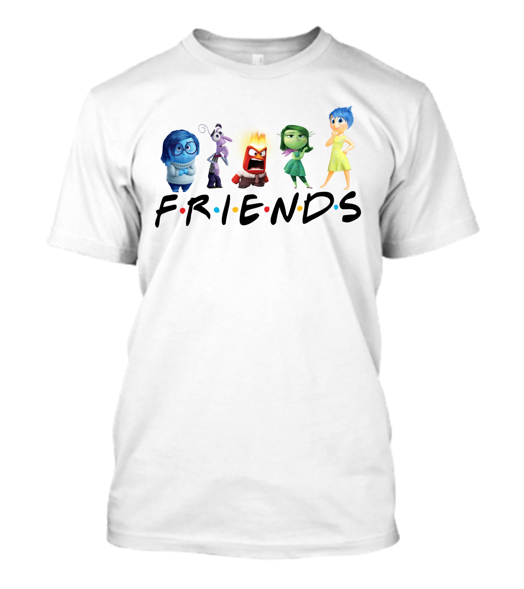 Inside Out Friends Emojis T-Shirt