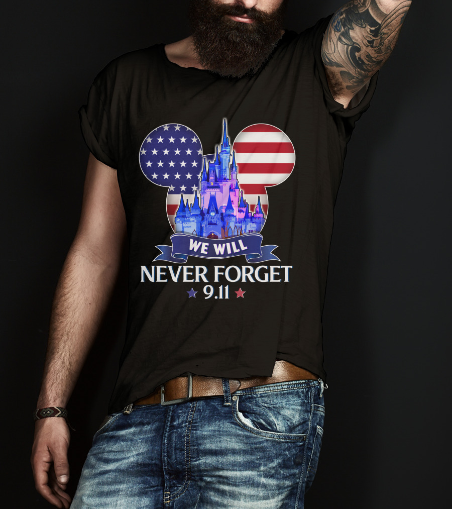 Castle We Will Never Forget 9.11 T-Shirt