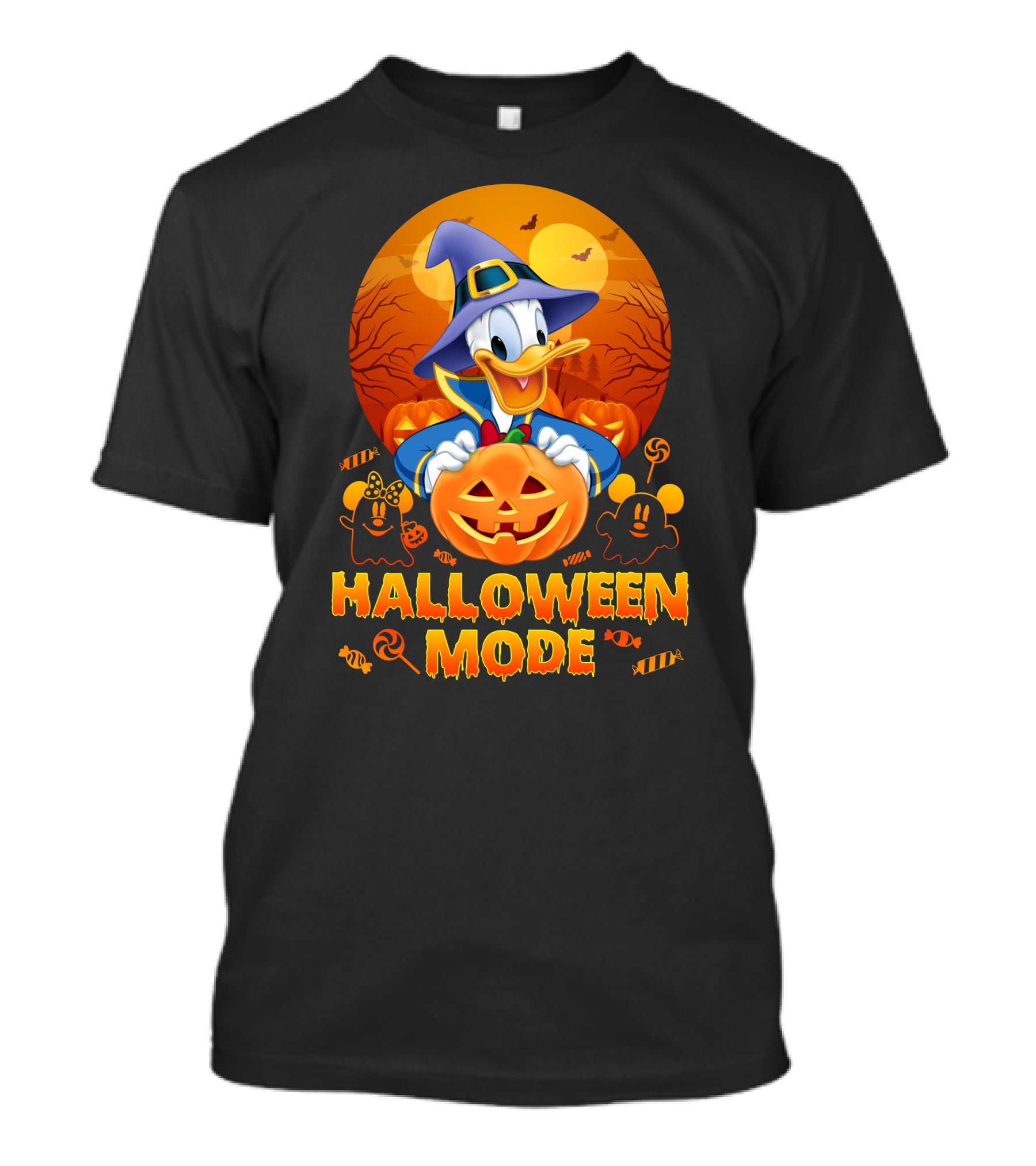 Donald Halloween Mode T-Shirt