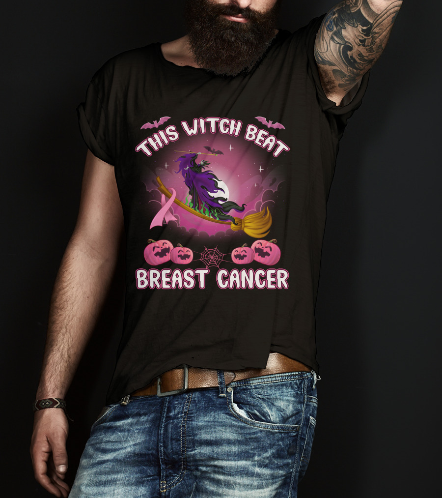 This Witch Beat Breast Cancer Maleficient T-Shirt