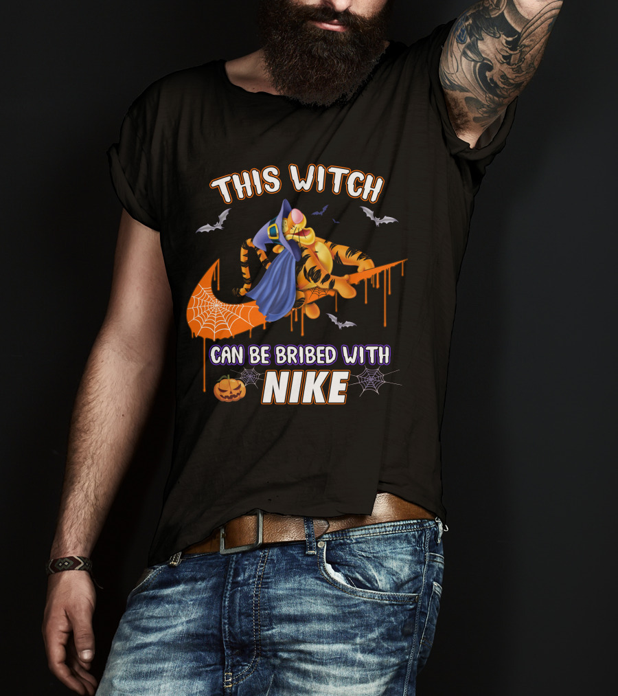 This Witch Can Be Bribed With Nike Tigger T-Shirt