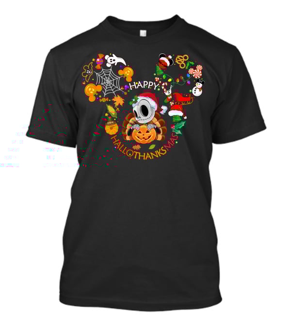 Happy Hallothanksmas Jack Skellington T-Shirt