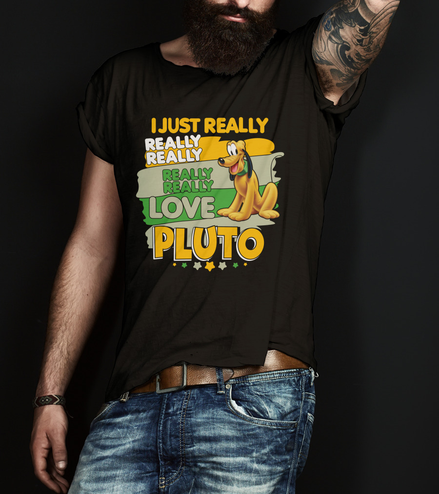 I Just Really Really Really Really Really Love Pluto T-Shirt