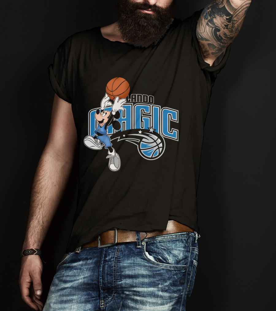Mickey Orlando Magic Basketball T-Shirt
