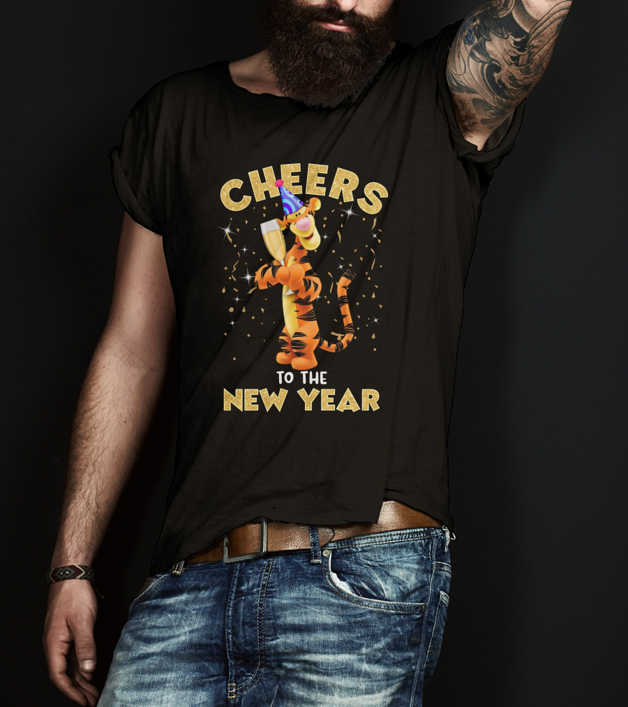 Cheers To The New Year Tg Champagne T-Shirt
