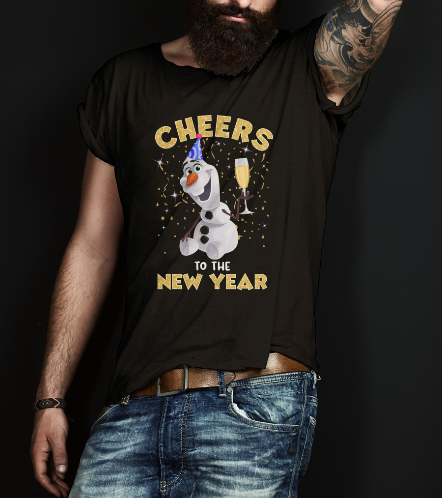 Cheers To The New Year Ol Champagne T-Shirt