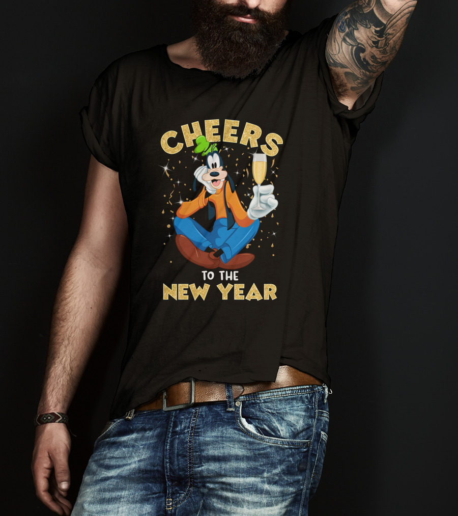 Cheers To The New Year Gf Champagne T-Shirt