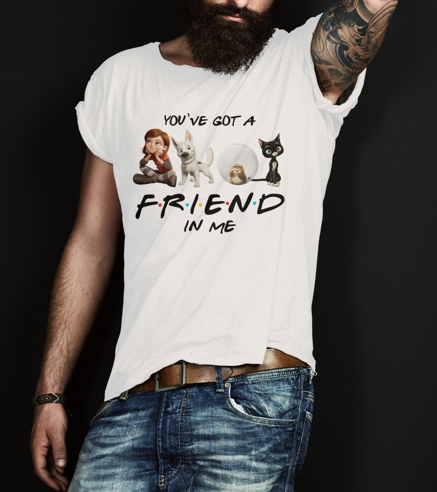 You've Got A Friend IN ME Bolt Characters T-Shirt