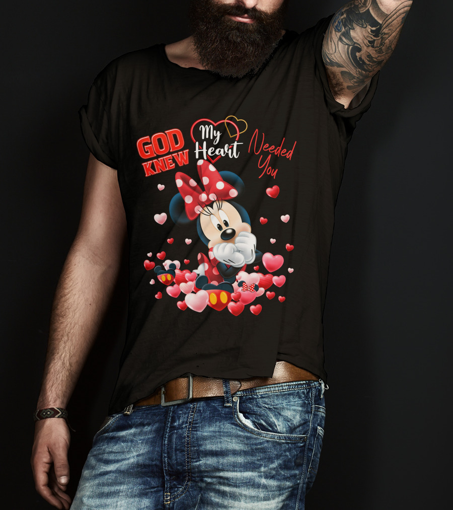 God Knew My Heart Needed You Minnie T-Shirt