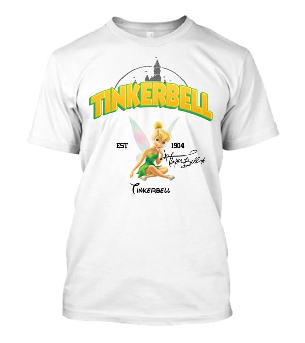 Tinkerbell Est 1904 Castle Wings T-Shirt