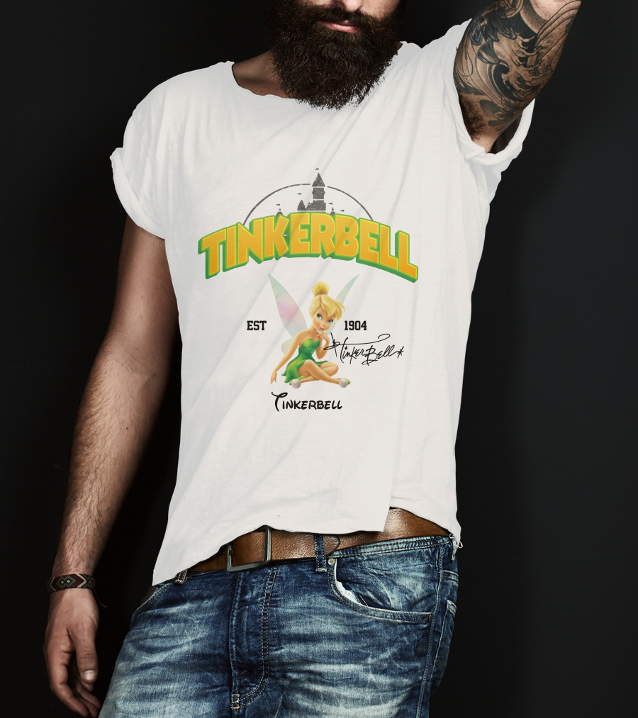 Tinkerbell Est 1904 Castle Wings T-Shirt