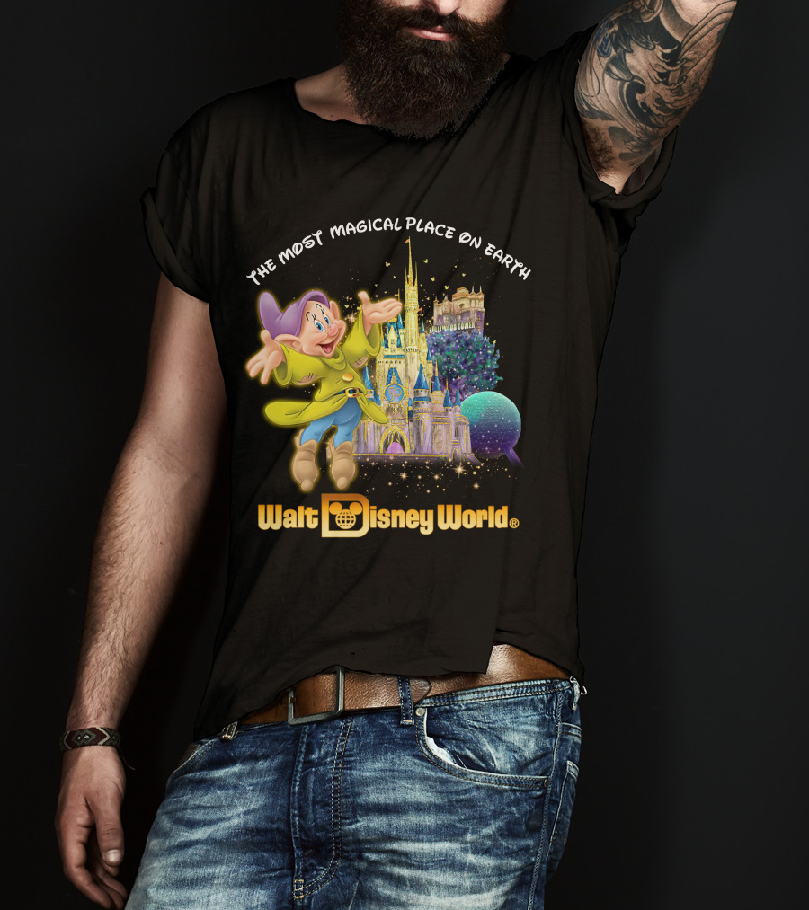 Dopey The Most Magical Place On Earth Walt Disney World T-Shirt