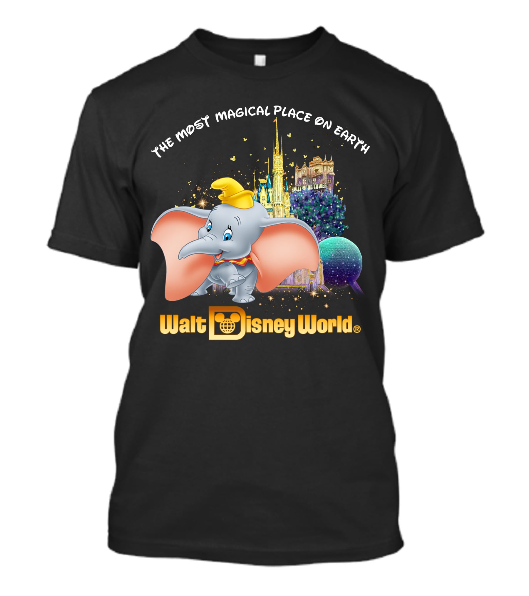 Walt Disney World Dumbo The Most Magical Place On Earth T-Shirt