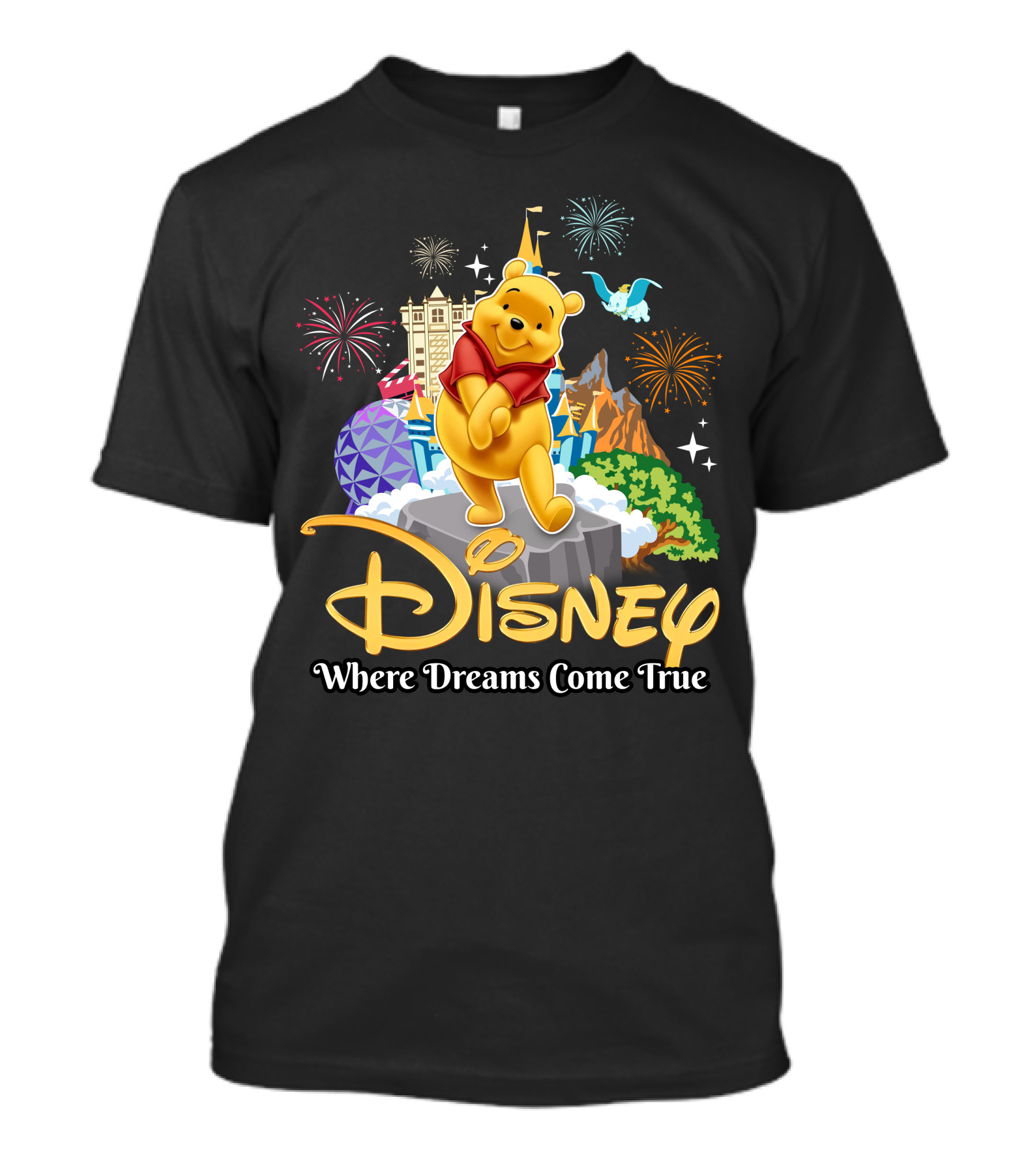 Disney Winnie The Pooh Where Dreams Come True T-Shirt