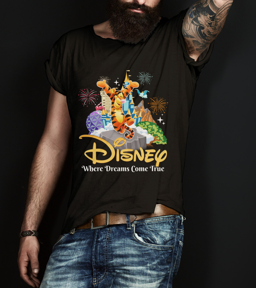 Disney Tigger Where Dreams Come True T-Shirt