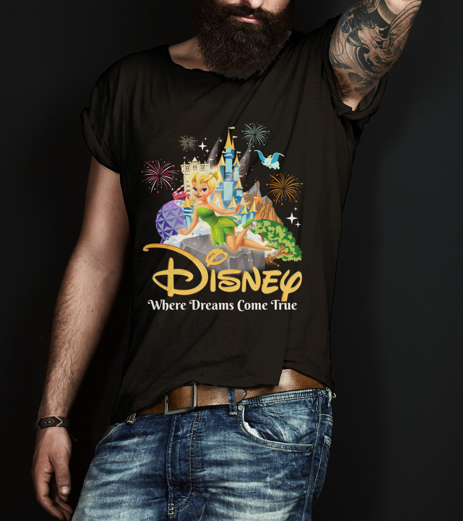 Disney Tinker Bell Where Dreams Come True T-Shirt