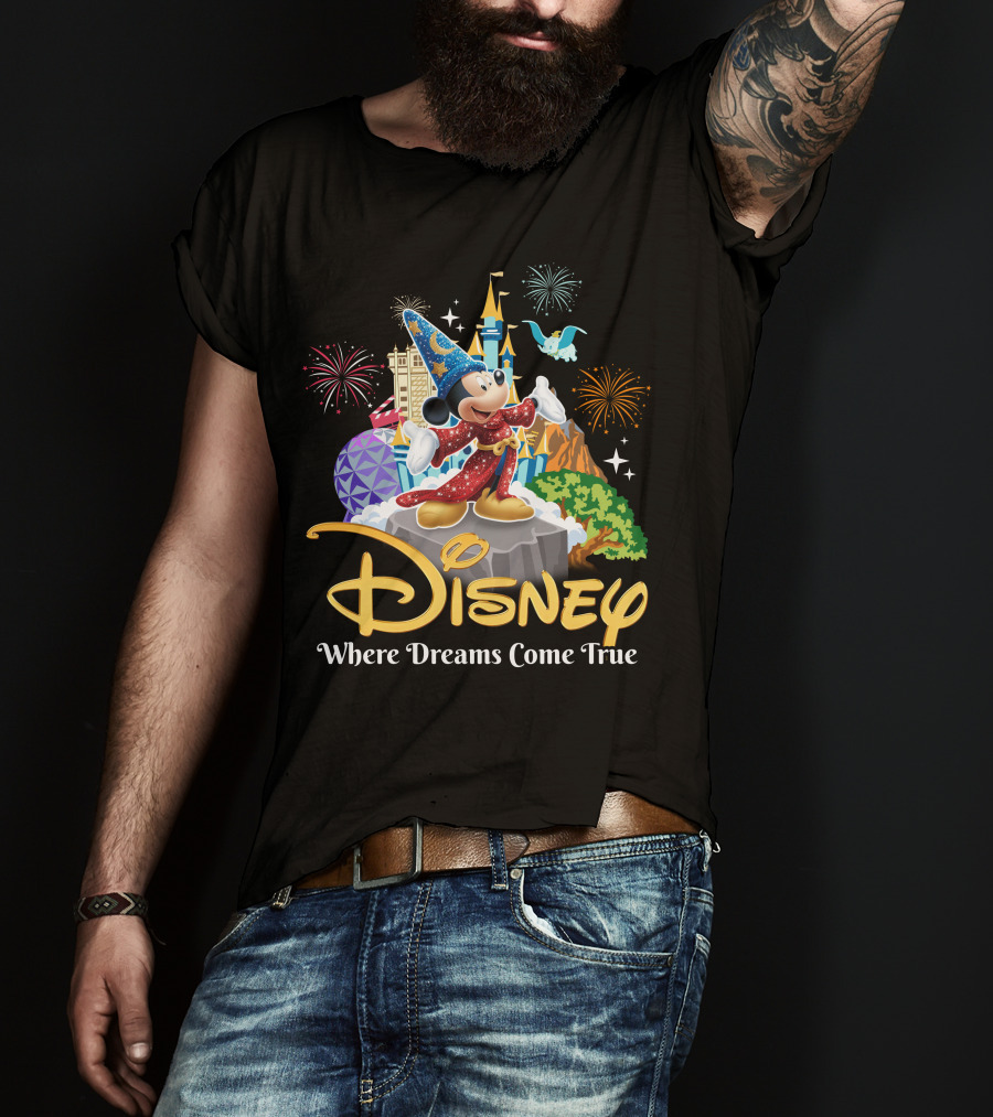 Disney MK Fantasia Where Dreams Come True T-Shirt