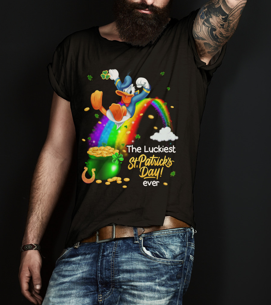 Donald Duck The Luckiest St. Patrick's Day Ever T-Shirt
