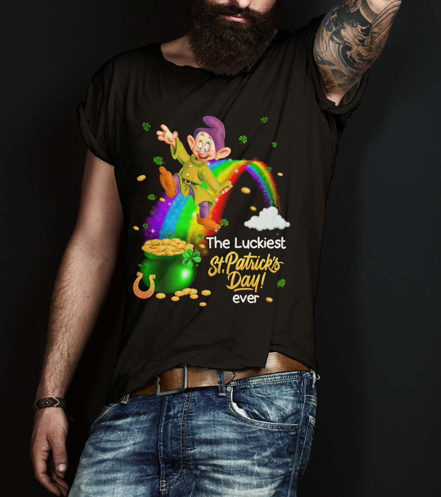 Dopey The Luckiest St. Patrick's Day Ever T-Shirt