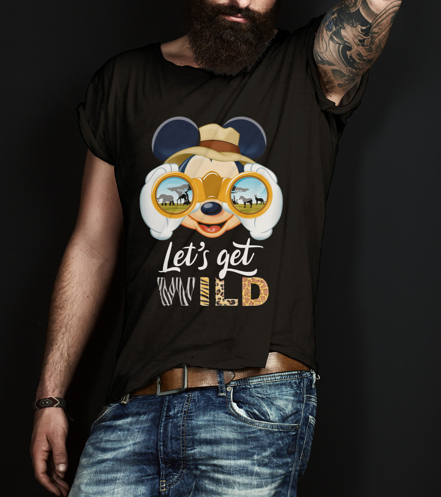 Let's Get Wild Mickey Safari Adventure T-Shirt