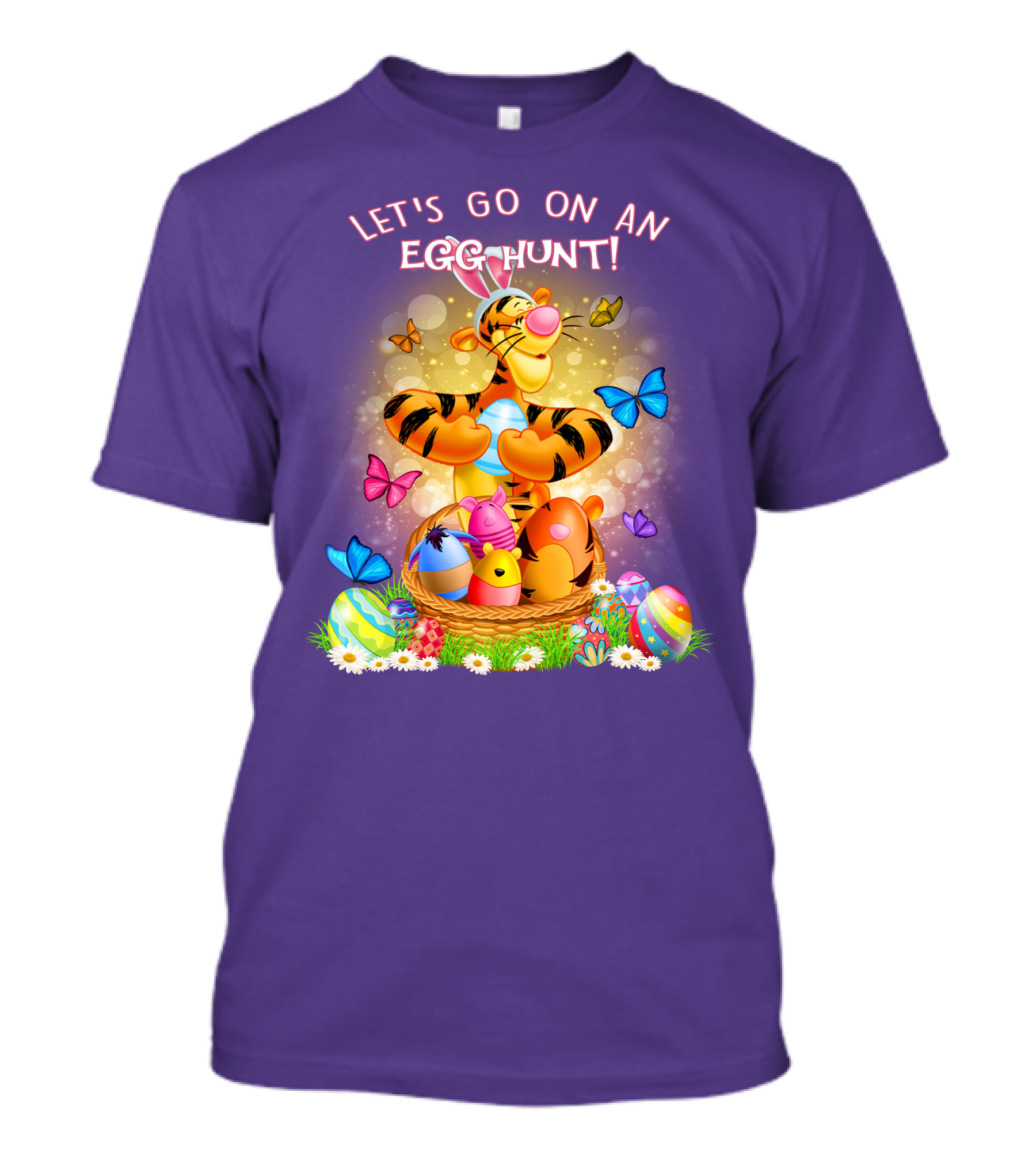 Let's Go On An Egg Hunt Tigger T-Shirt