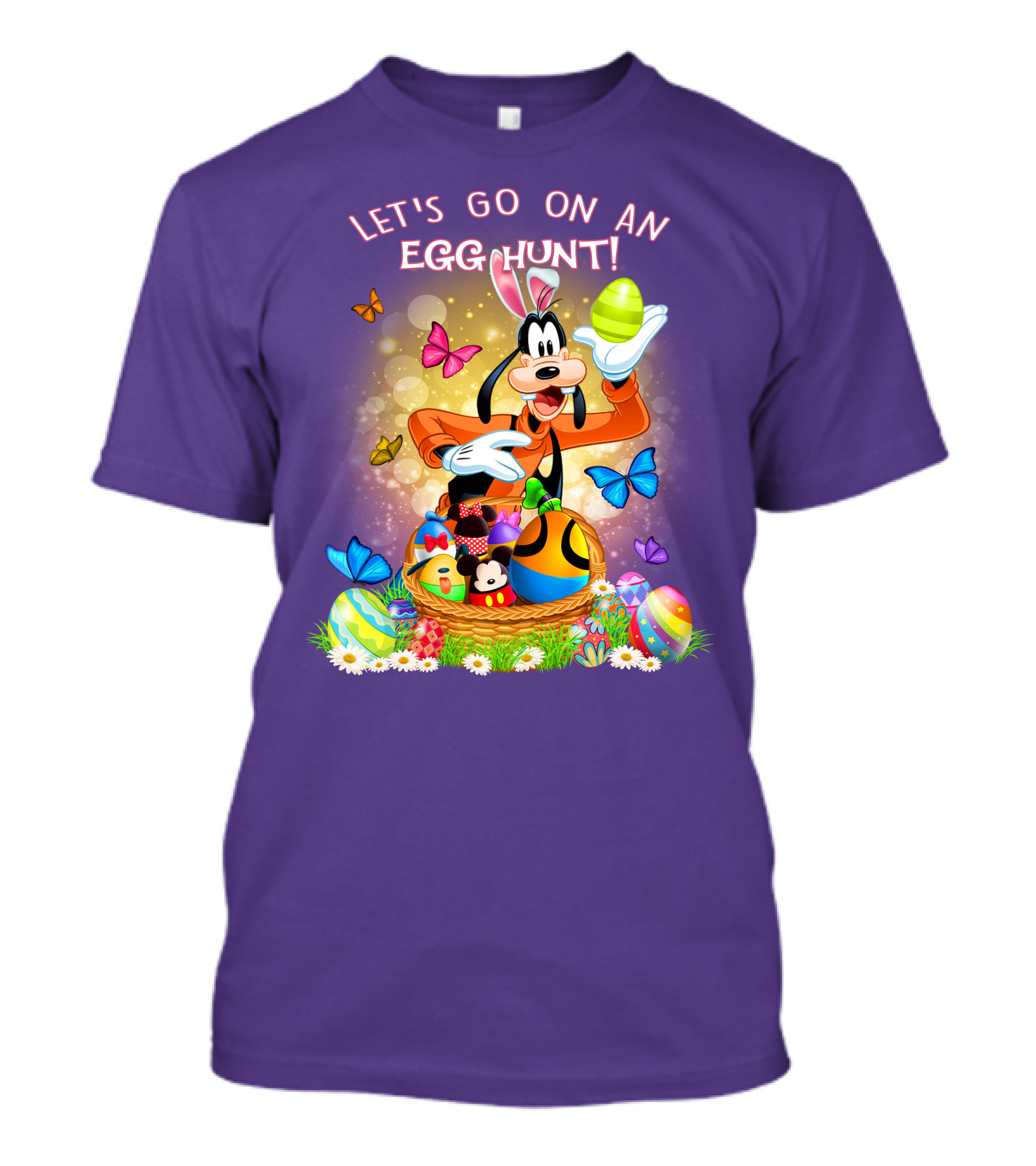 Goofy Let's Go On An Egg Hunt! T-Shirt