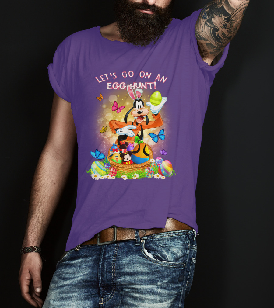 Goofy Let's Go On An Egg Hunt! T-Shirt