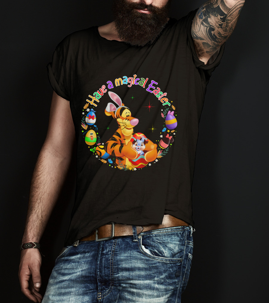 Have A Magical Easter Tigger And Easter Eggs Collection T-Shirt