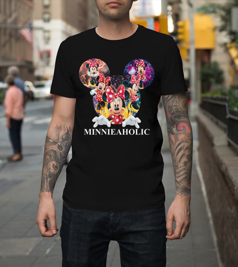 Minnieaholic Minnie Mouse Iconic Universe Style T-Shirt