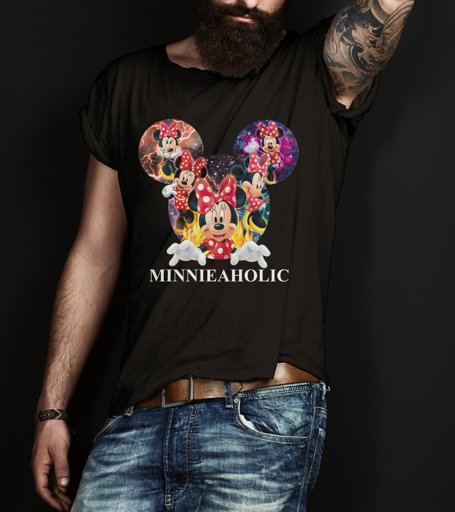 Minnieaholic Minnie Mouse Iconic Universe Style T-Shirt