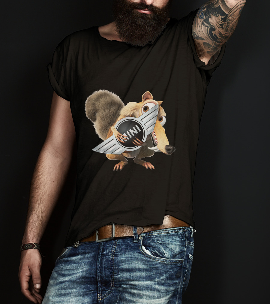 MINI Cooper Scrat Ice Age Crossover T-Shirt