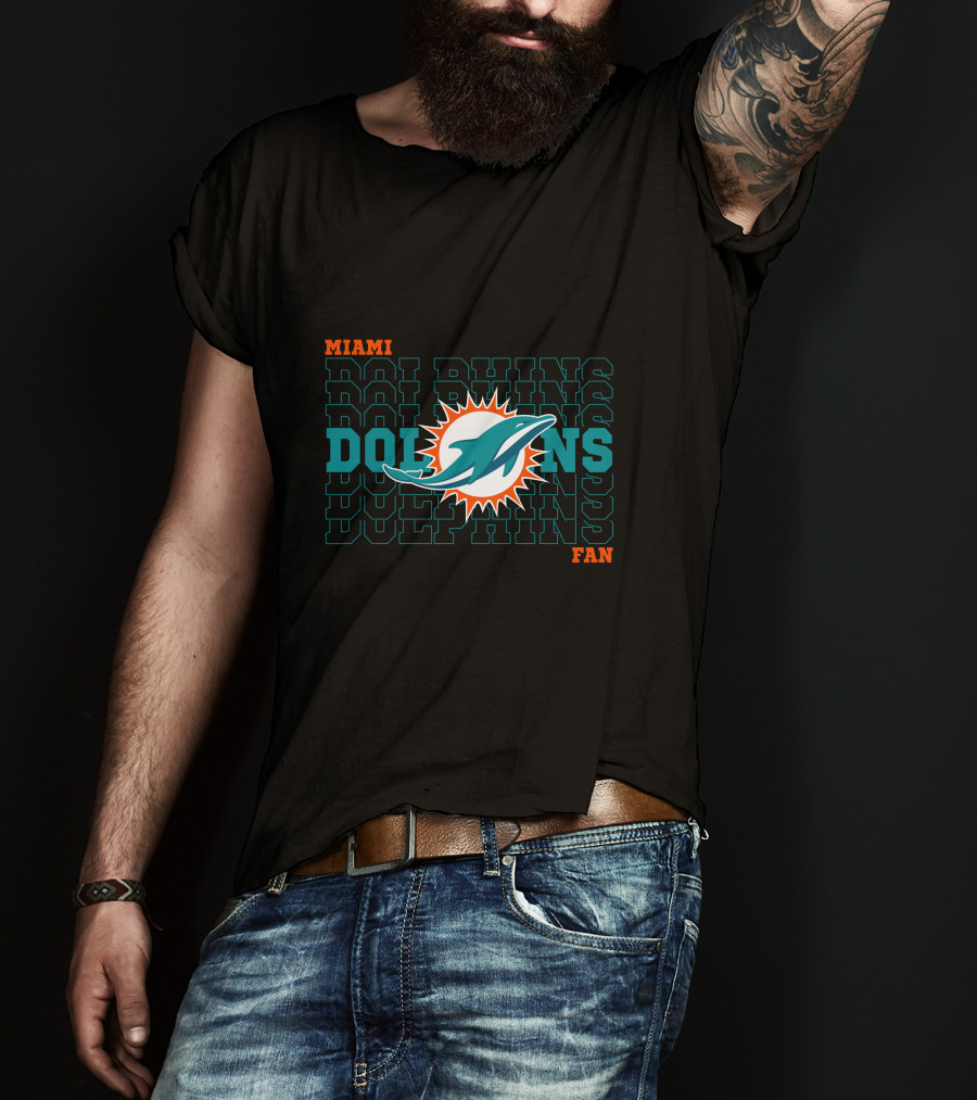 Miami Dolphins Fan T-Shirt
