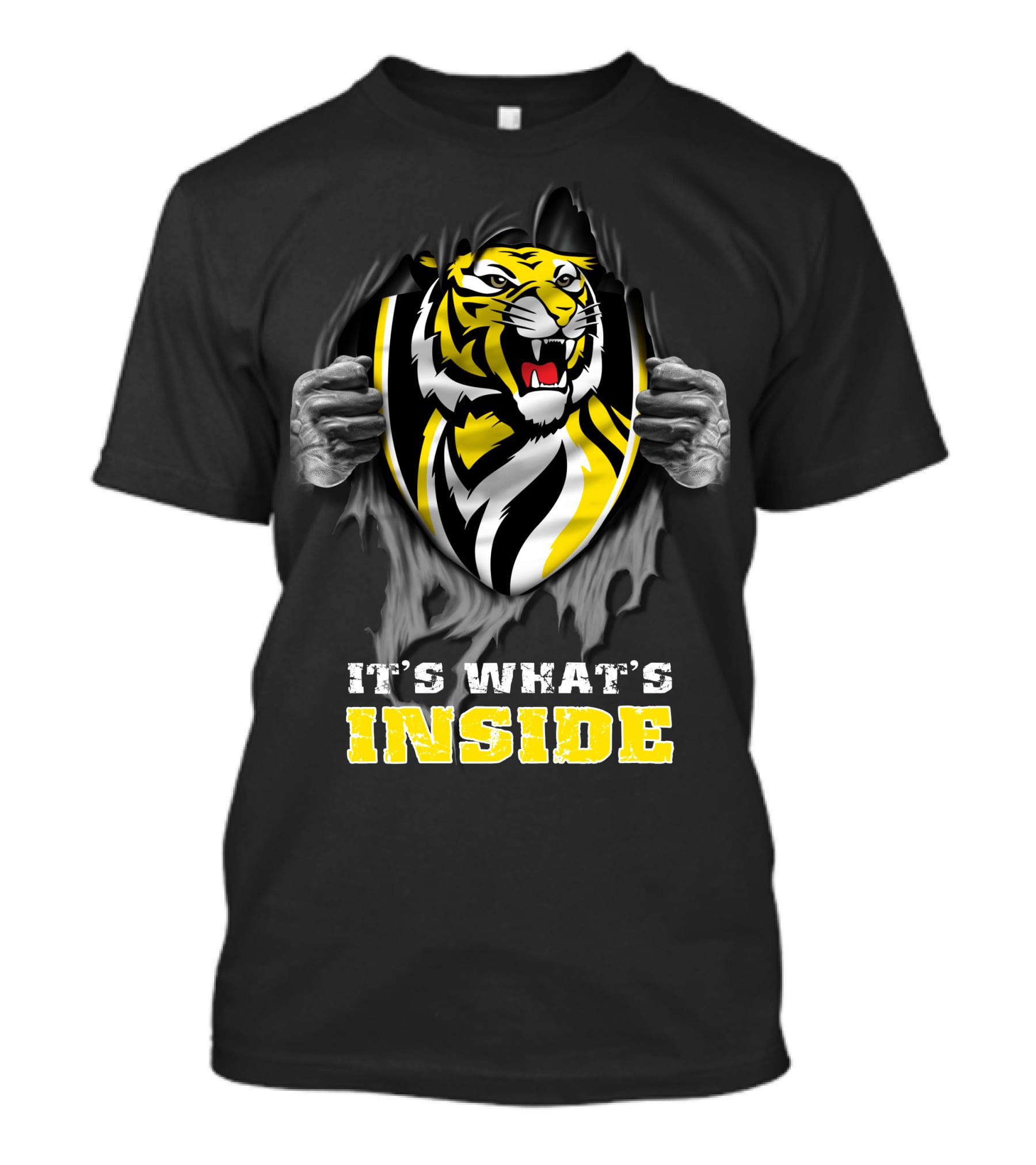 It's What's Inside Richmond Tigers Logo Peeling Effect T-Shirt