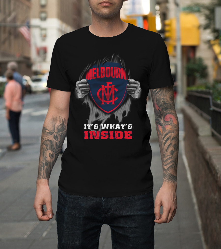 MELBOURNE DEMONS IT'S WHAT'S INSIDE MFC T-Shirt